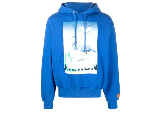 Preston Censored Heron Hoodie Blue