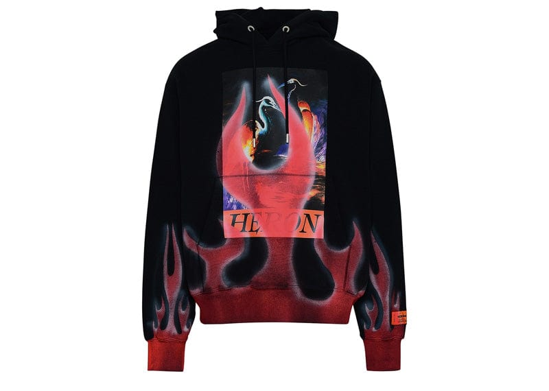 Heron Preston Flames Hoodie