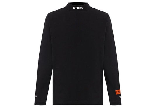 Heron Preston L/S Turtleneck CTNMB Black/White