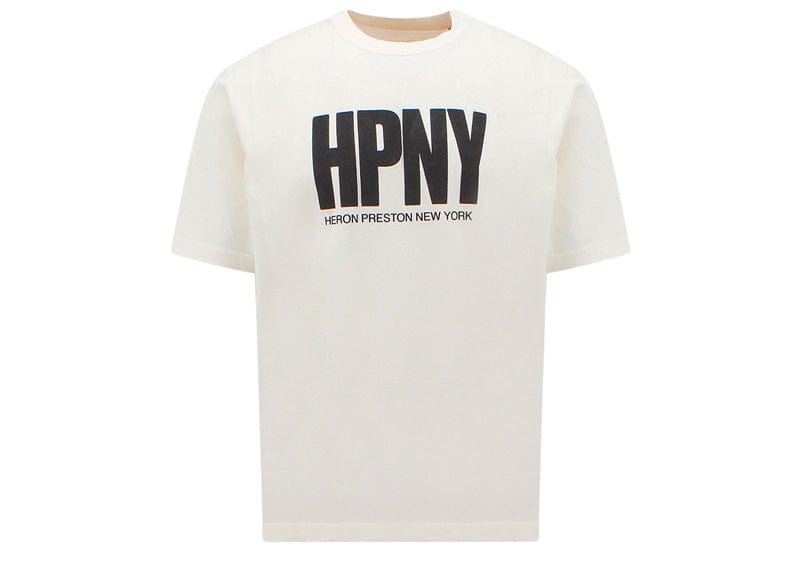 Heron Preston logo-print cotton T-shirt White