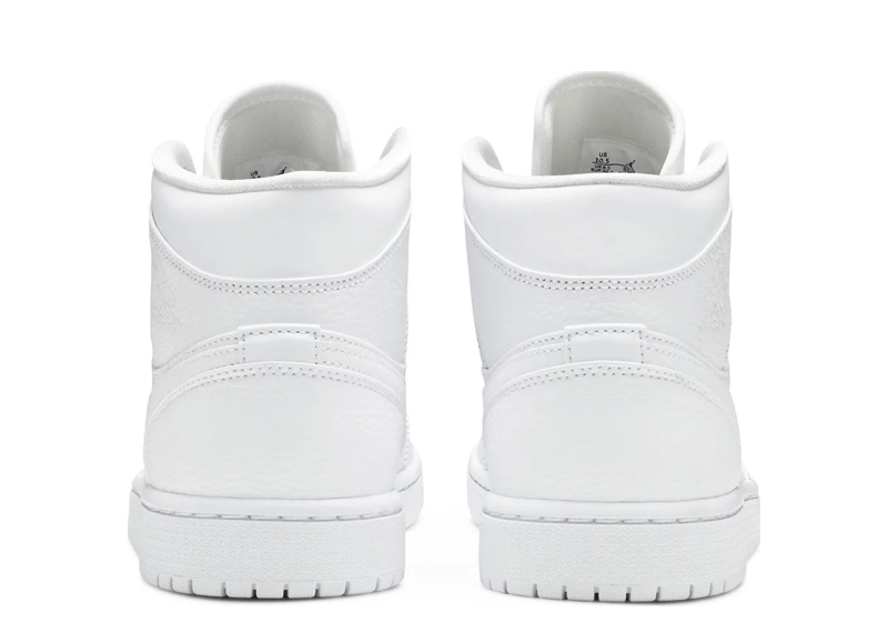 Air Jordan 1 Mid Triple White 2.0 (2020)