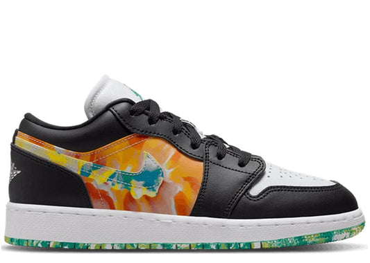 Jordan 1 Low SE Black/White-Team Orange-Kumquat