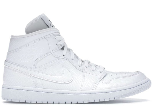 Jordan 1 Mid White Snakeskin (W)