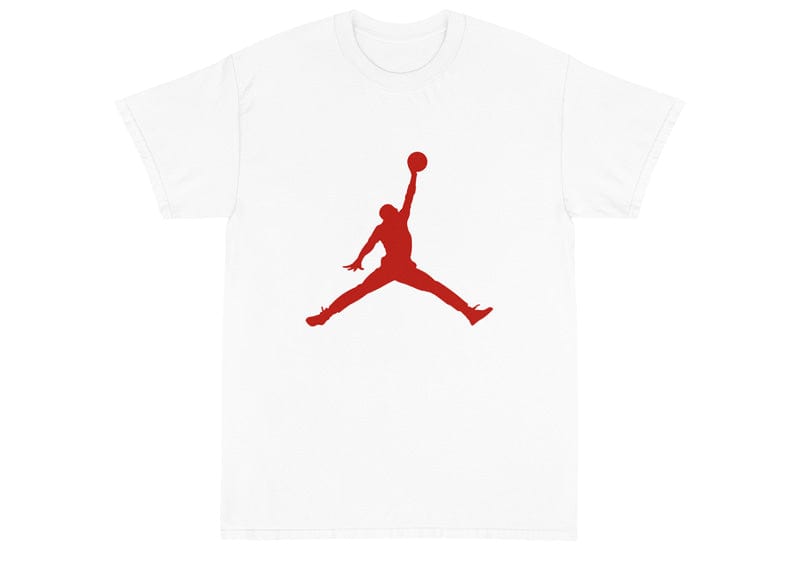 Jordan Jumpman T-Shirt White Varsity Red