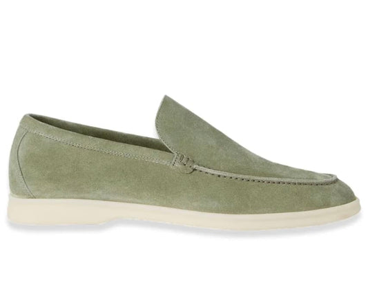 Loro Piana Summer Walk Moccasins Powder Tea