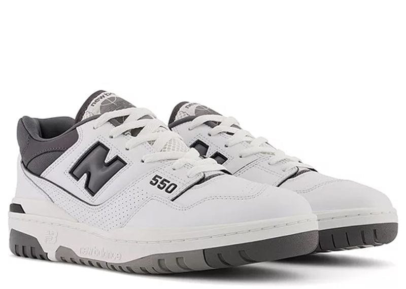 New Balance 550 White Grey Dark Grey