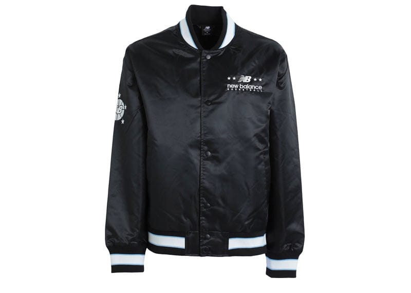 New Balance Hoops Invitational Jacket Black - Black