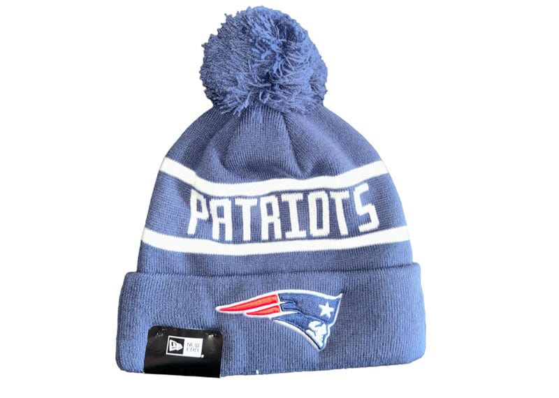 New Era New England Patriots Pom Beanie