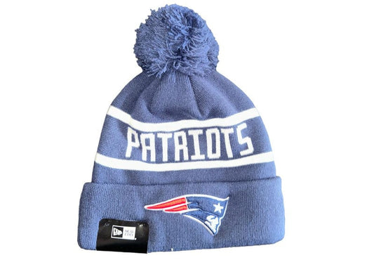 New Era New England Patriots Pom Beanie