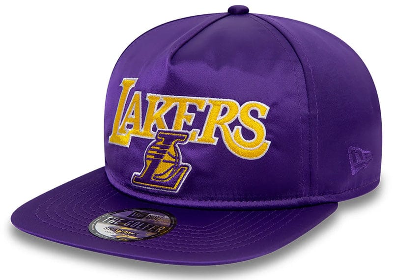 Los Angeles Lakers Golfer NBA Patch Retro Purple Cap