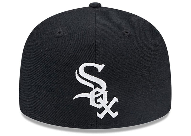 New Era Chicago White Sox 59FIFTY MLB Reverse Logo Black Cap 7 1/8