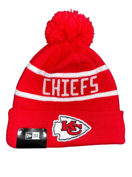 New Era Kansas City Chiefs Pom Beanie