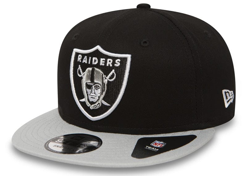 New Era Oakland Raiders 9FIFTY NFL Cotton Block Grey/Black Cap