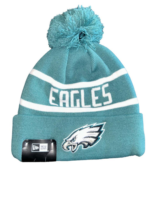 New Era Philadelphia Eagles Pom Beanie