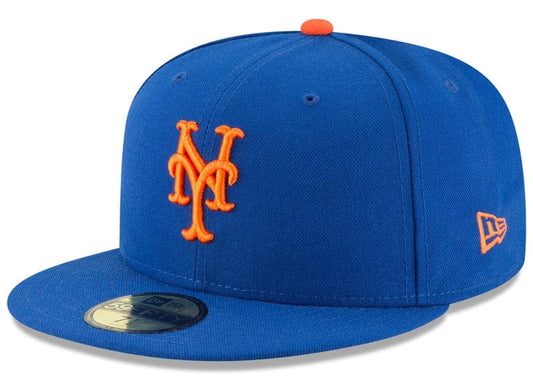 New Era Retro On-Field New York Mets Game 59Fifty Fitted Hat Blue