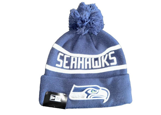 New Era Seattle Seahawks Pom Beanie