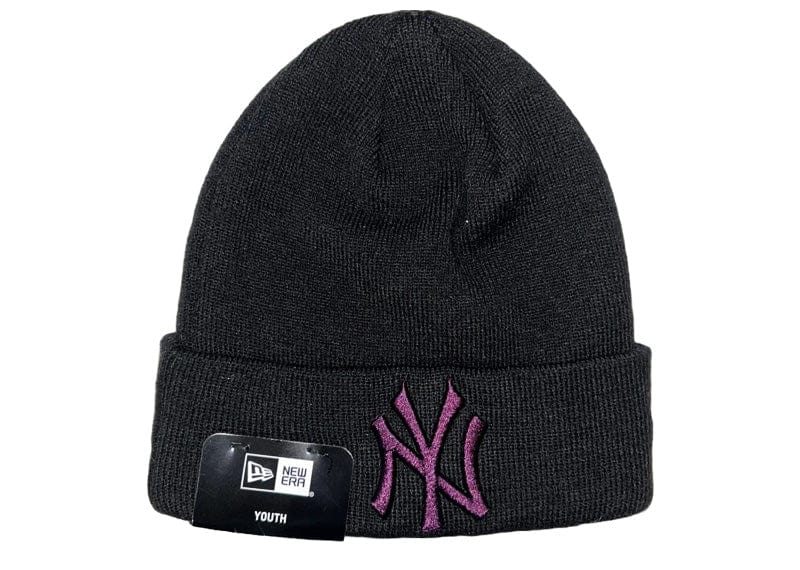 New York Yankees New Era Magenta Logo Cuff Beanie (Youth)