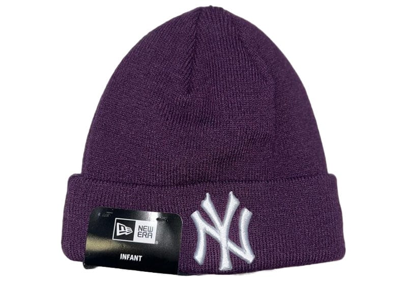 New York Yankees New Era Purple Cuff Beanie (Toddler)