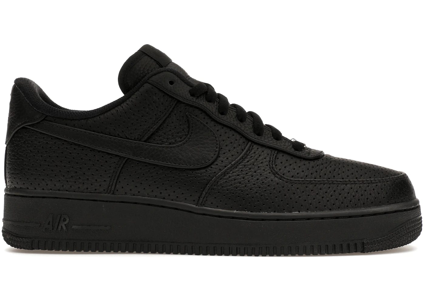 Nike Air Force 1 Low SP Triple Black Perforated