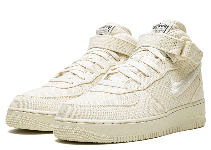 Nike Air Force 1 Mid Stussy Fossil