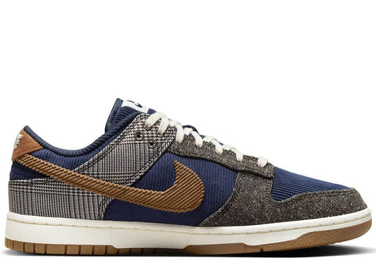 Nike Dunk Low Tweed Midnight Navy Corduroy