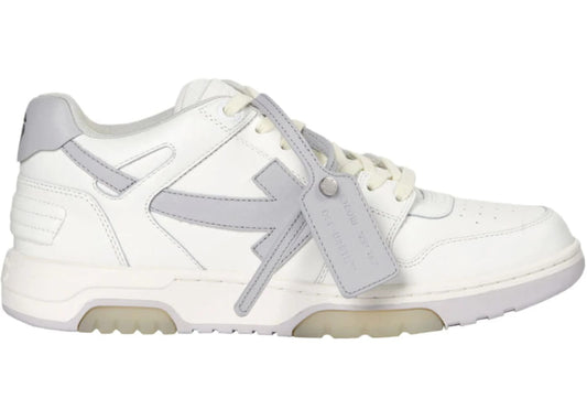 OFF-WHITE Out Of Office "OOO" Low Tops White Grey 2021