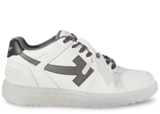 Off-White Out Of Office 'OOO' Transparent White Dark Grey Sneakers