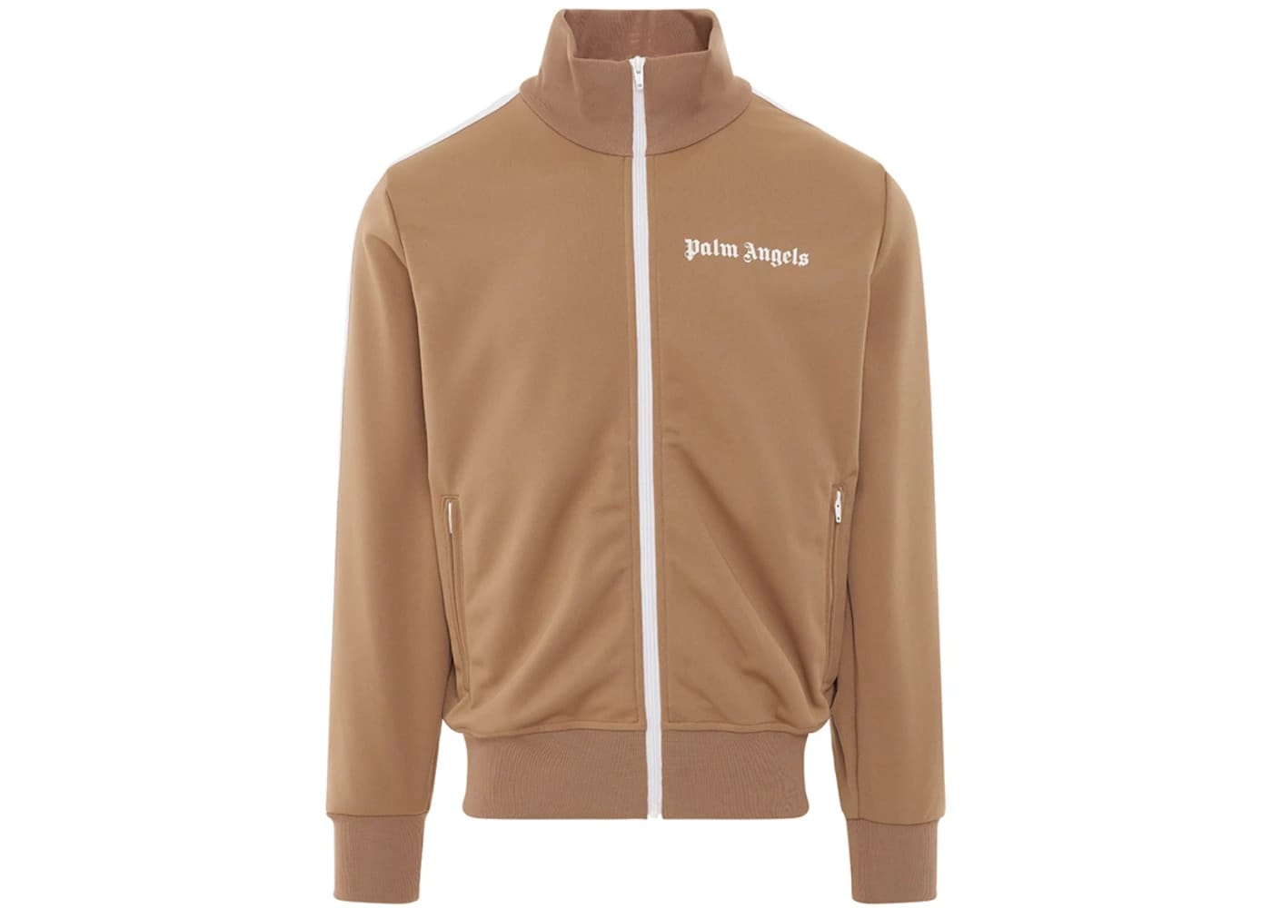 Palm Angels Classic Track Jacket Beige/White