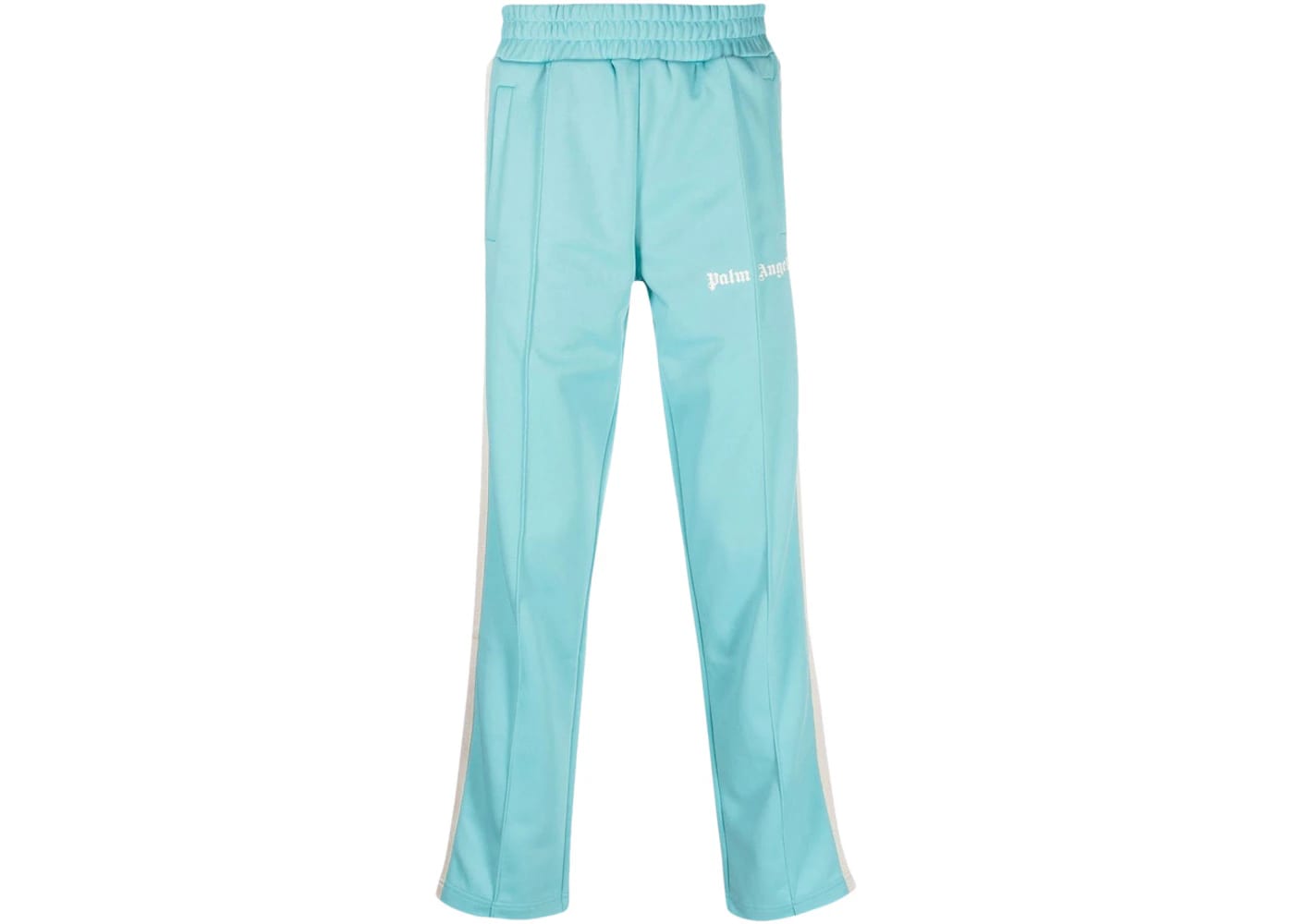 Palm Angels Track Pants Light Blue/Off-White