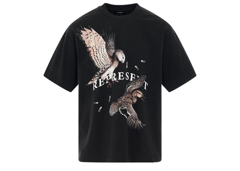 Represent Birds Of Prey T-Shirt Off Black