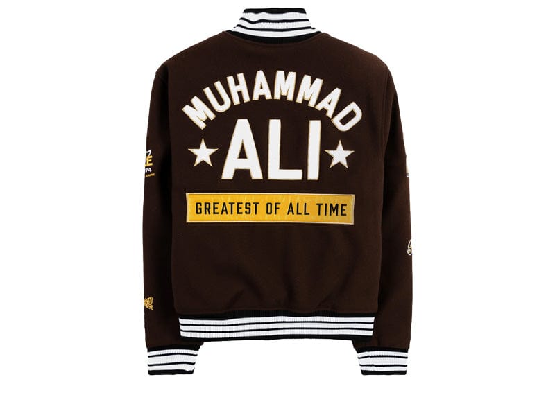 SP x Muhammad Ali Varsity Jacket - Brown