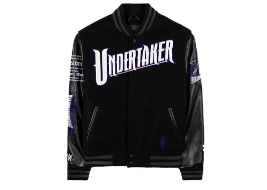 SP X WWE The Undertaker Varsity Jacket - Black/Purple