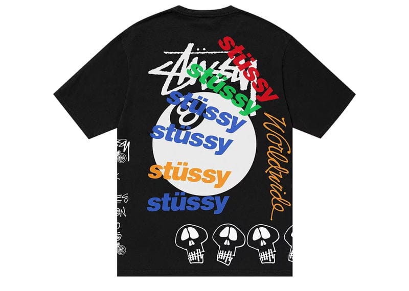 Stussy Test Strike Pigment Dyed Tee Black