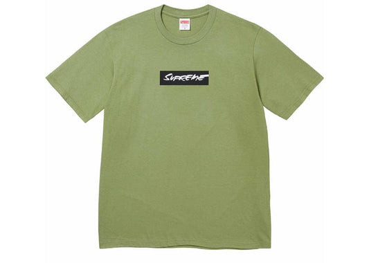 Supreme Futura Box Logo Tee Olive