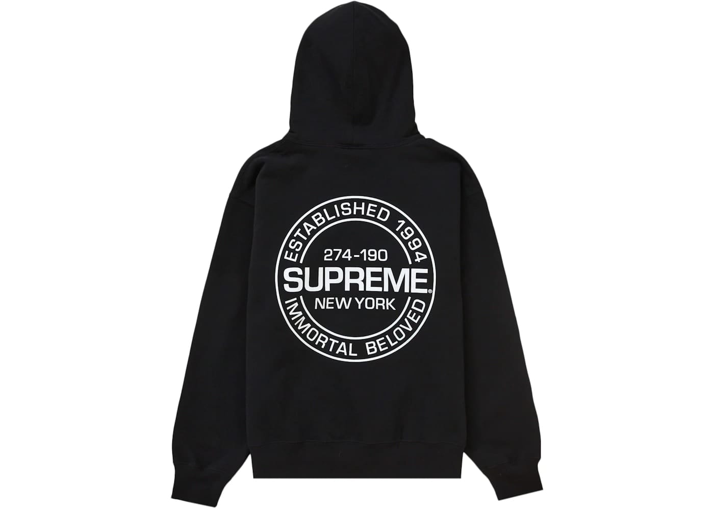 Supreme Immortal Hooded Sweatshirt Black