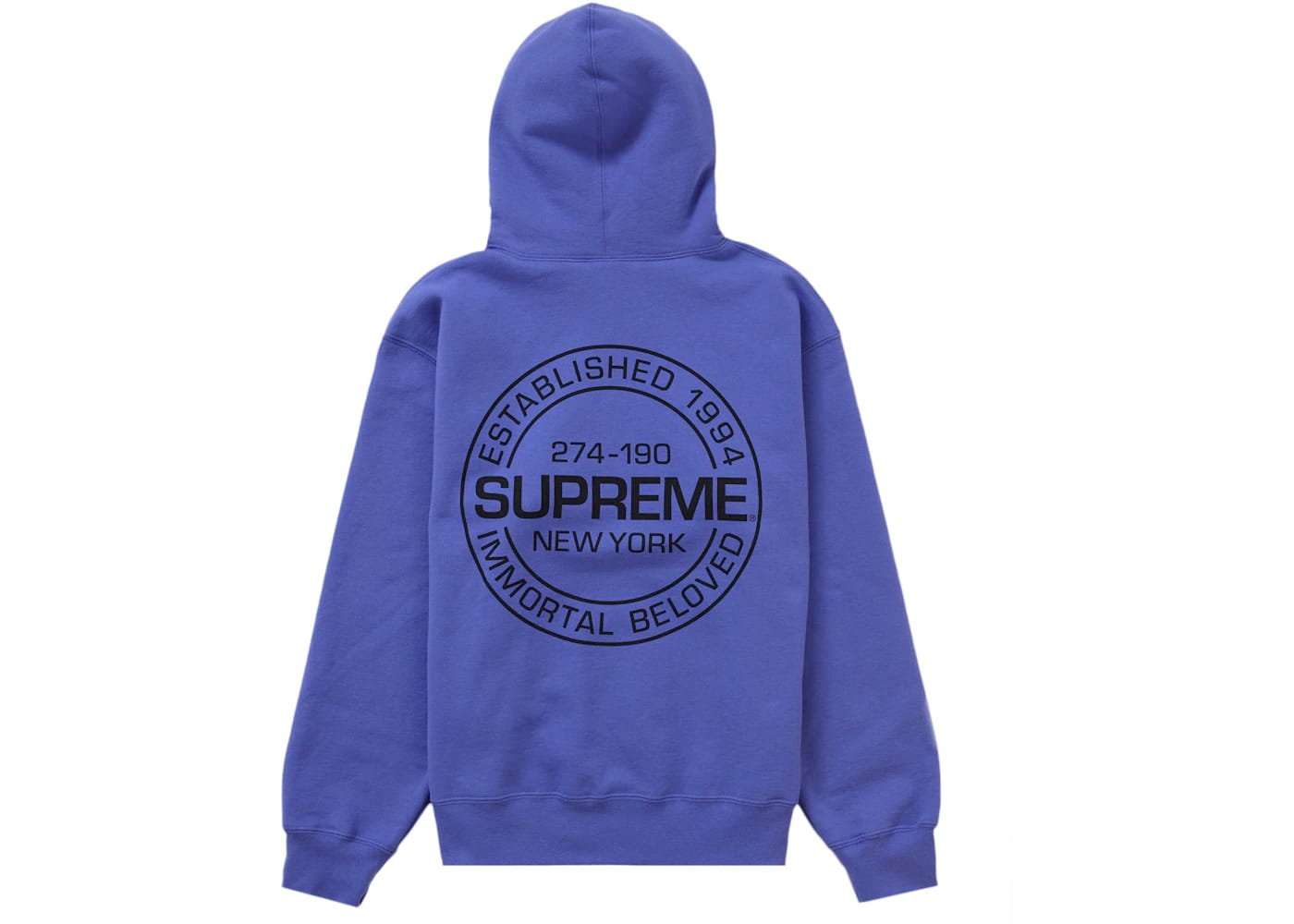 Supreme Immortal Hooded Sweatshirt Violet