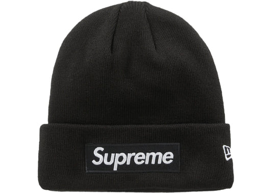 Supreme New Era Box Logo Beanie (FW23) Black