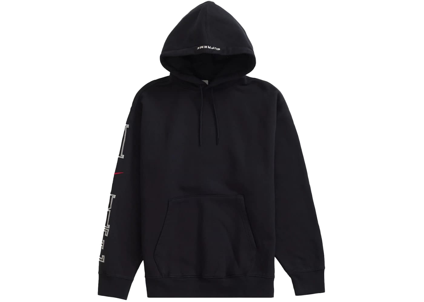 Supreme Nike Hooded Sweatshirt Black