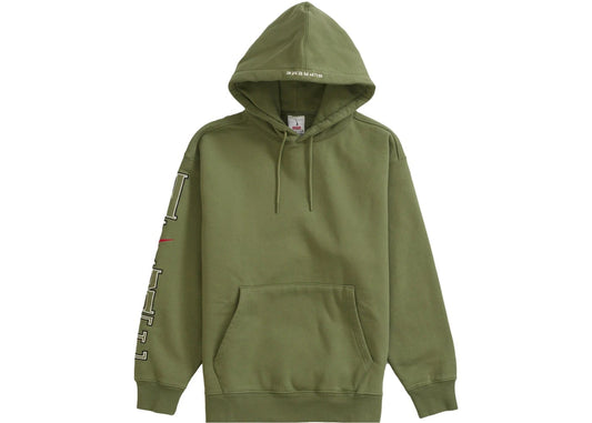 Supreme Nike Hooded Sweatshirt Olive