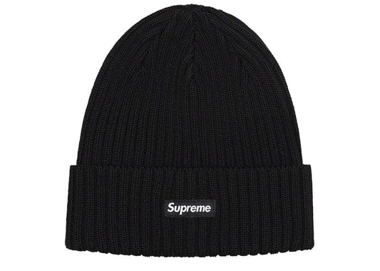 Supreme Overdyed Beanie Black