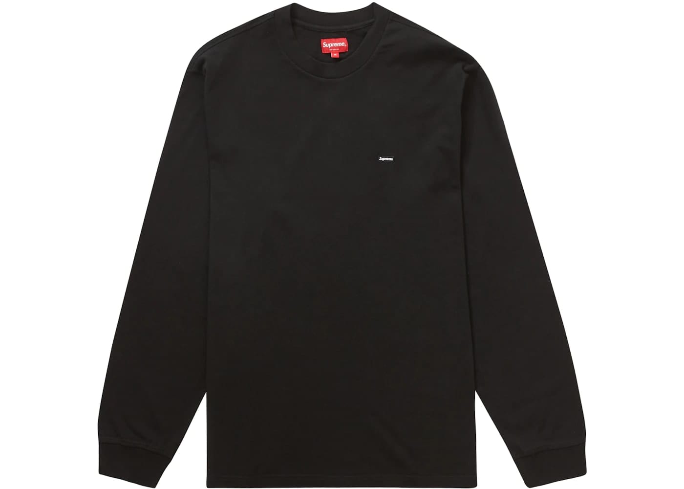 Supreme Small Box L/S Tee (SS23) Black