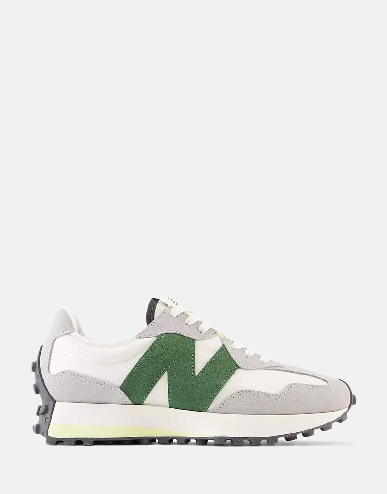 New Balance 327 White/Green Sneakers