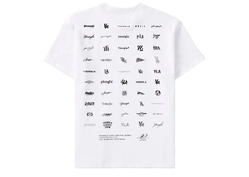 Young LA Archives Tee White