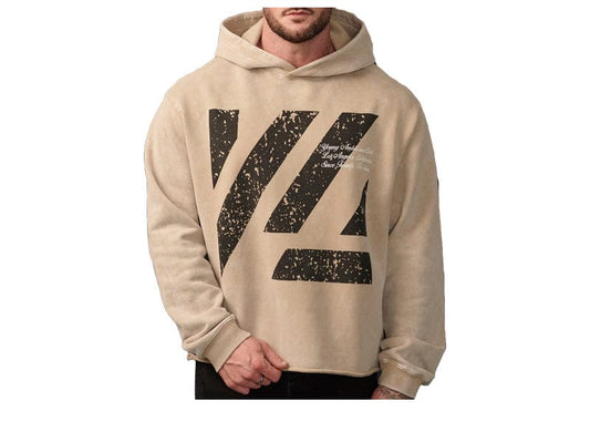 Young LA Icon Beige Washed Hoodie